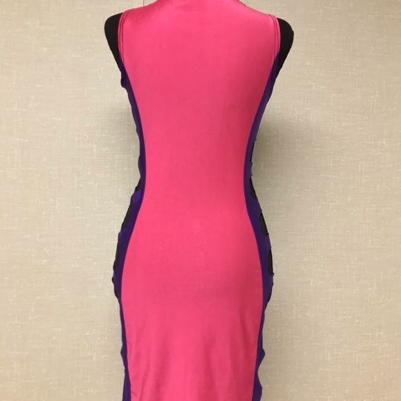 AMI CLUBWEAR SEXY RAVE DRESS - Picture 3 of 8